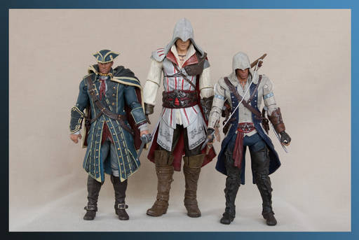 Assassin's Creed III - Фотообзор экшен-фигурок Коннора и Хэйтема Кенуэйя от McFarlane Assassin's Creed III - Фотообзор экшен-фигурок Коннора и Хэйтема Кенуэйя от McFarlane